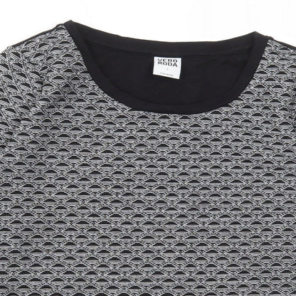 Womens UK Size S Vera Moda Grey Basic T-Shirt