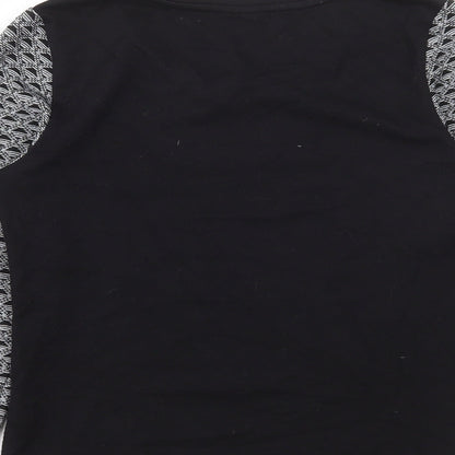 Womens UK Size S Vera Moda Grey Basic T-Shirt