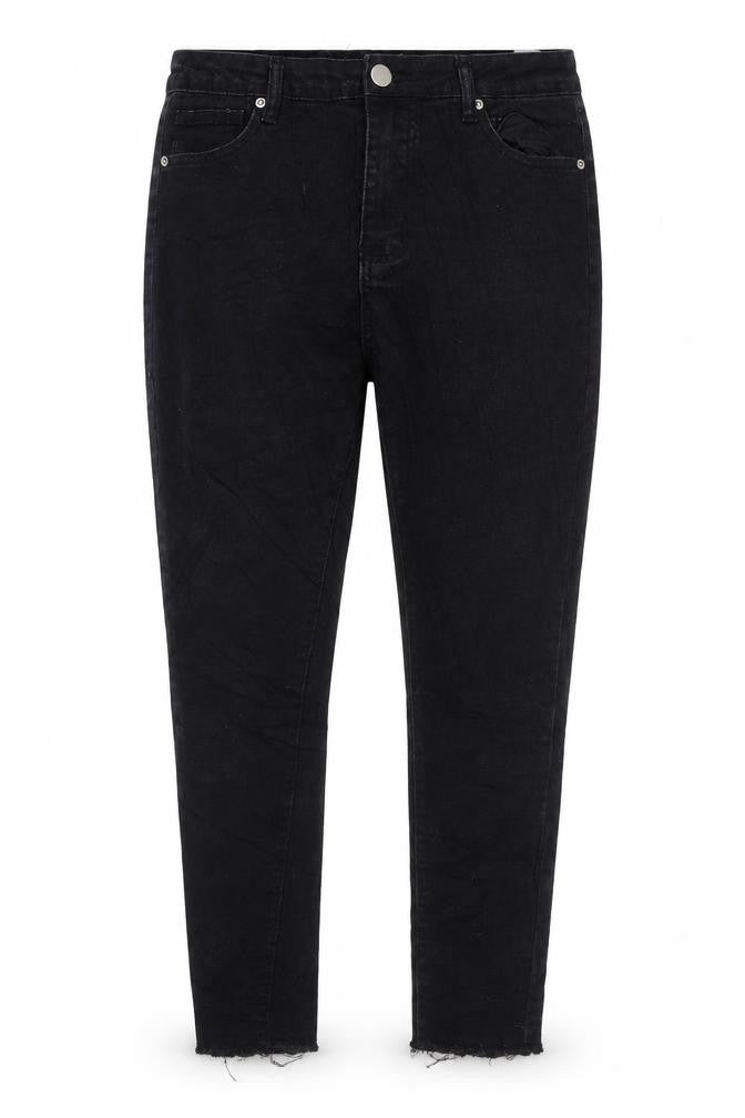 Womens UK Size 12 Boohoo Regular Fit Skinny Black Jeans