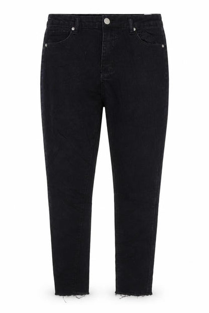 Womens UK Size 12 Boohoo Regular Fit Skinny Black Jeans
