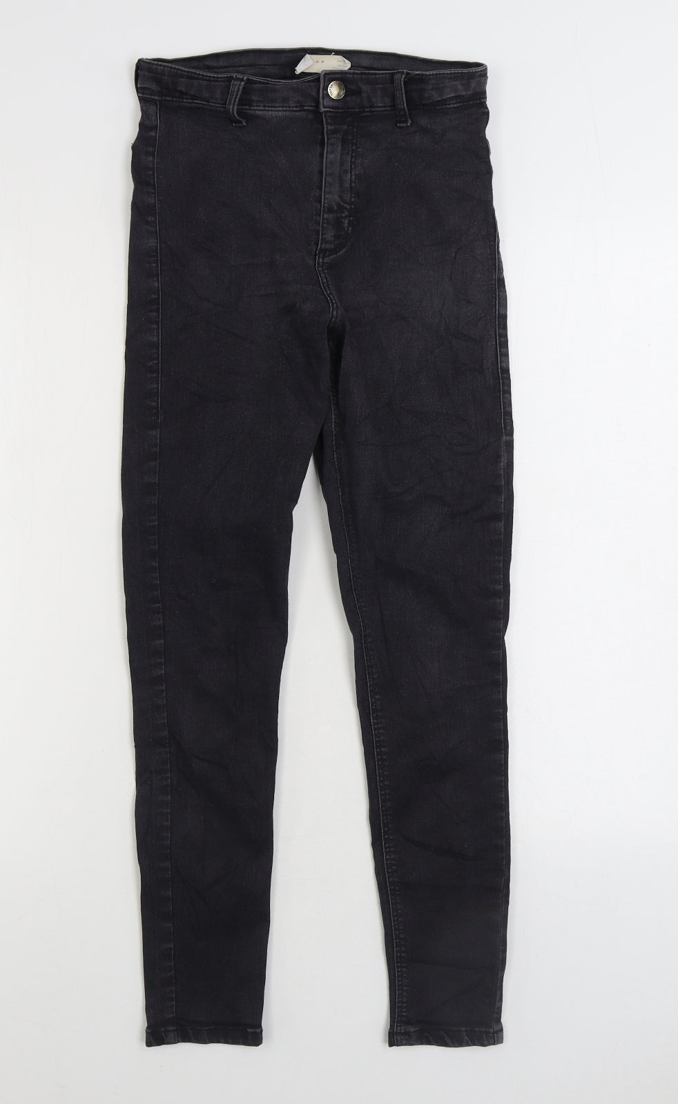 Mens UK Size 28 in Topshop Regular Fit Skinny Black Jeans