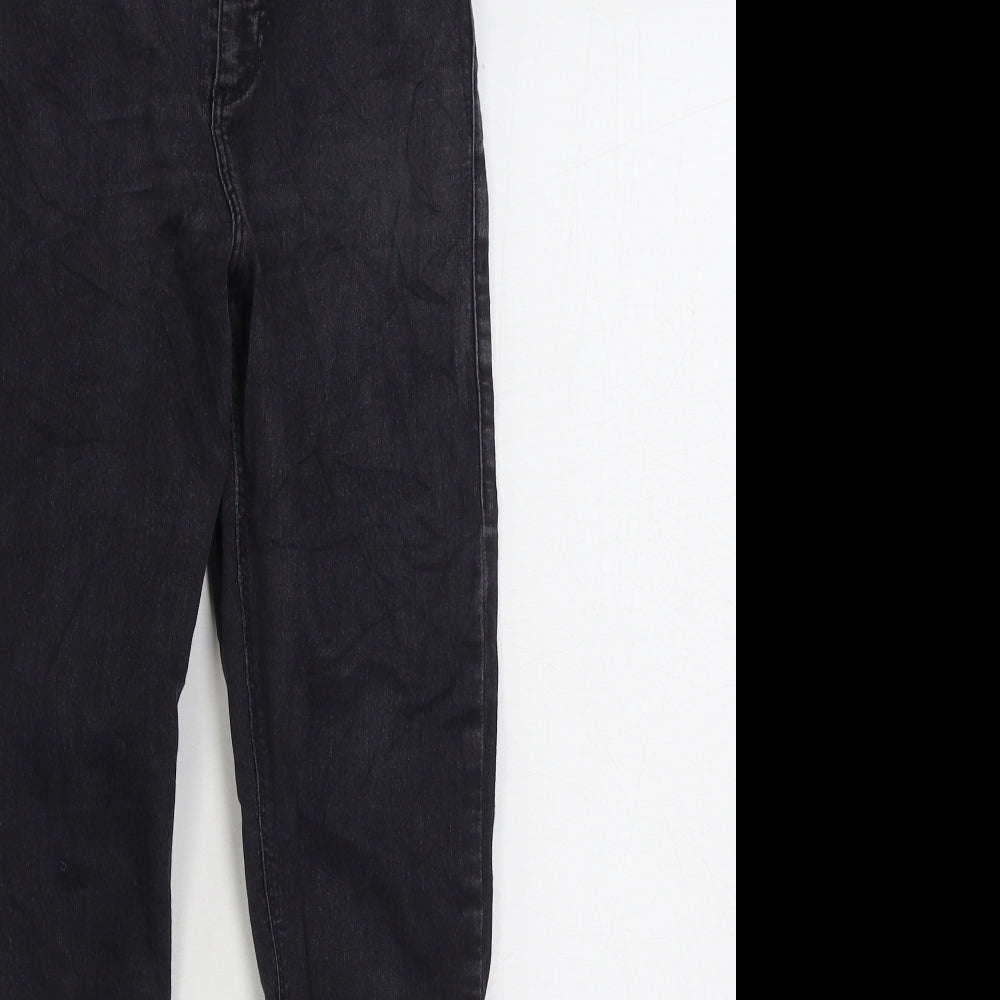 Mens UK Size 28 in Topshop Regular Fit Skinny Black Jeans
