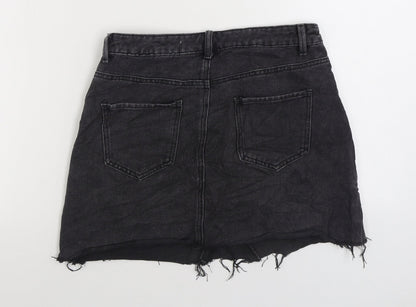 Womens UK Size 10 Denim & Co. Maxi Denim Skirt