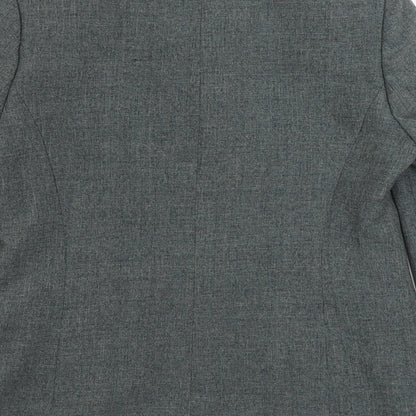 BHS Womens Grey Jacket Size 14 Button
