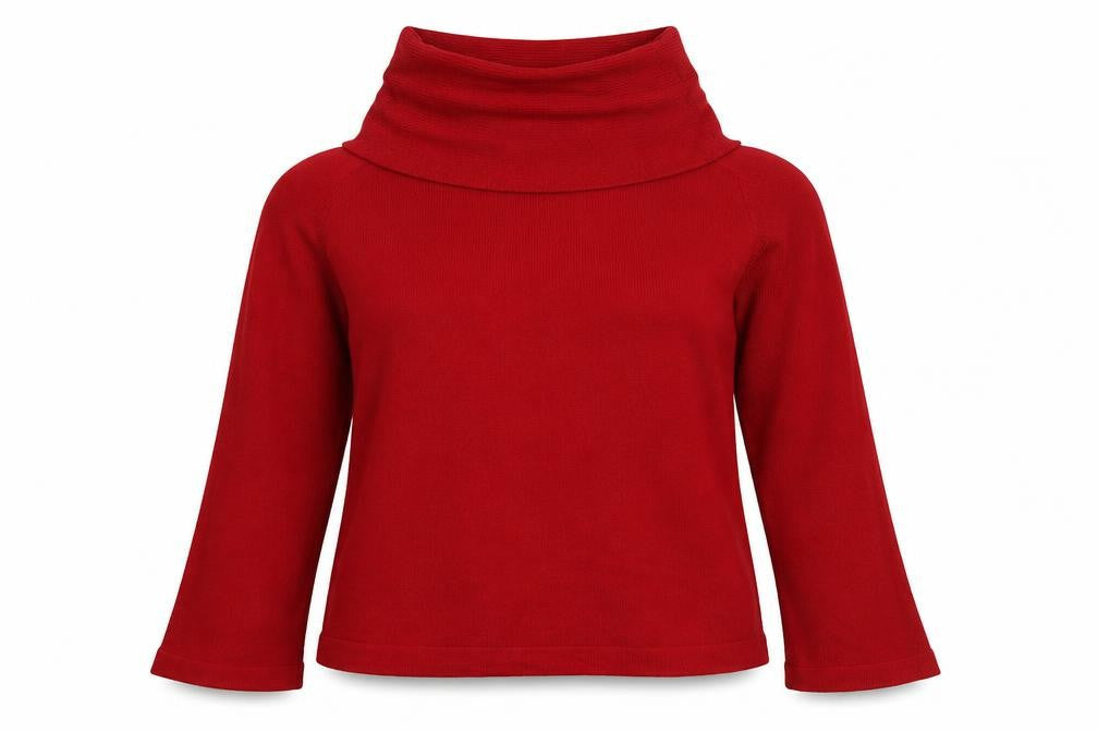 Womens UK Size 10 Marks and Spencer Red Pullover Jumper