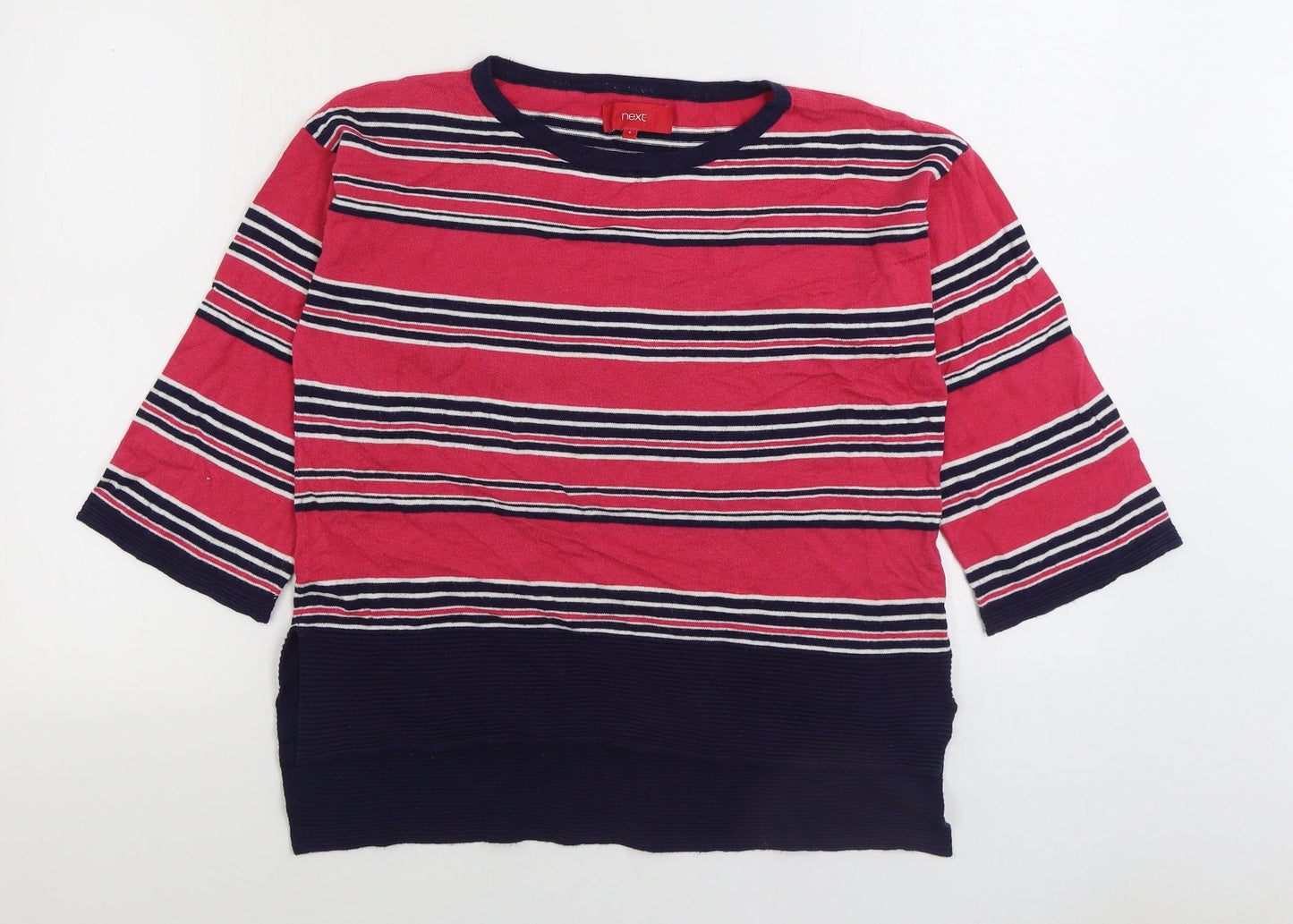 Womens UK Size 6 NEXT Multicoloured Pullover Jumper