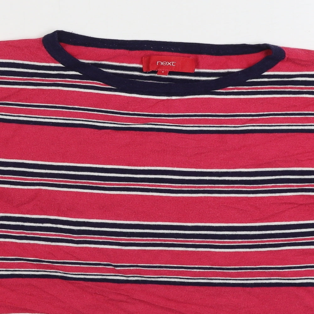 Womens UK Size 6 NEXT Multicoloured Pullover Jumper