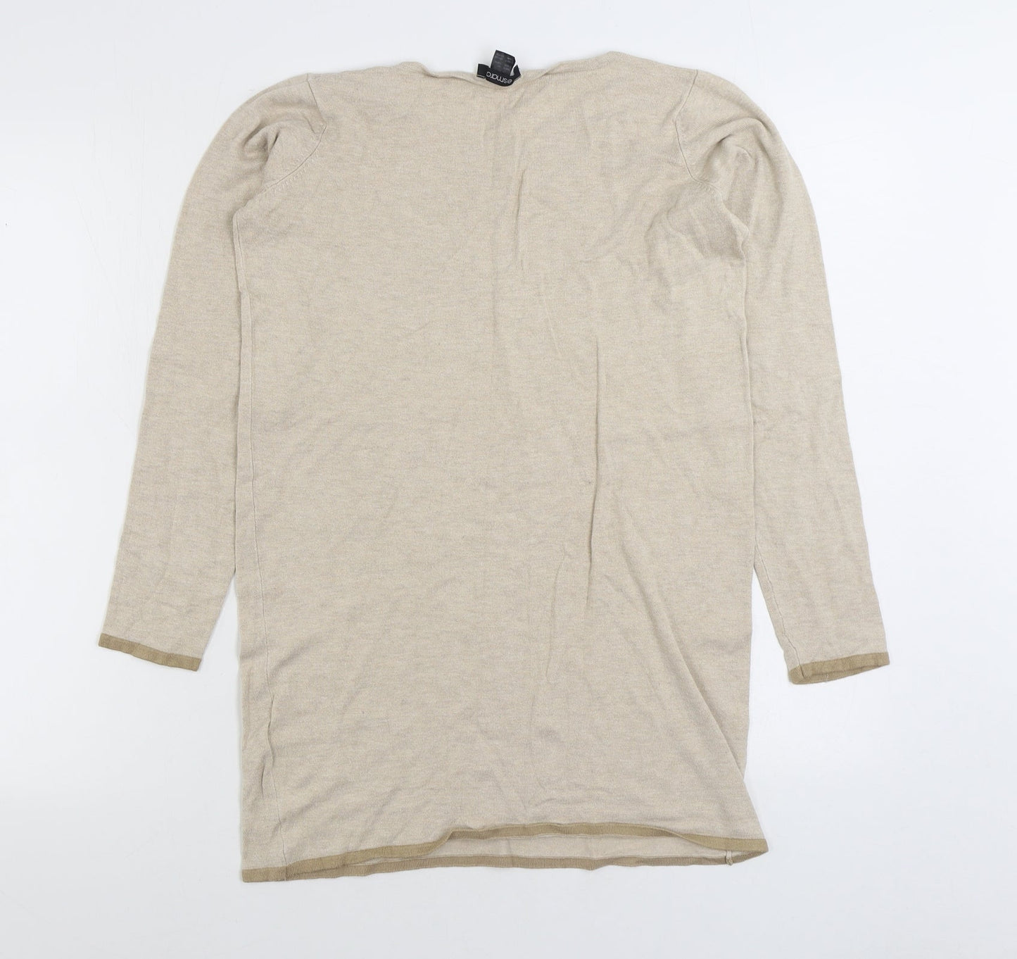 Womens UK Size S ESMARA Beige Pullover Jumper