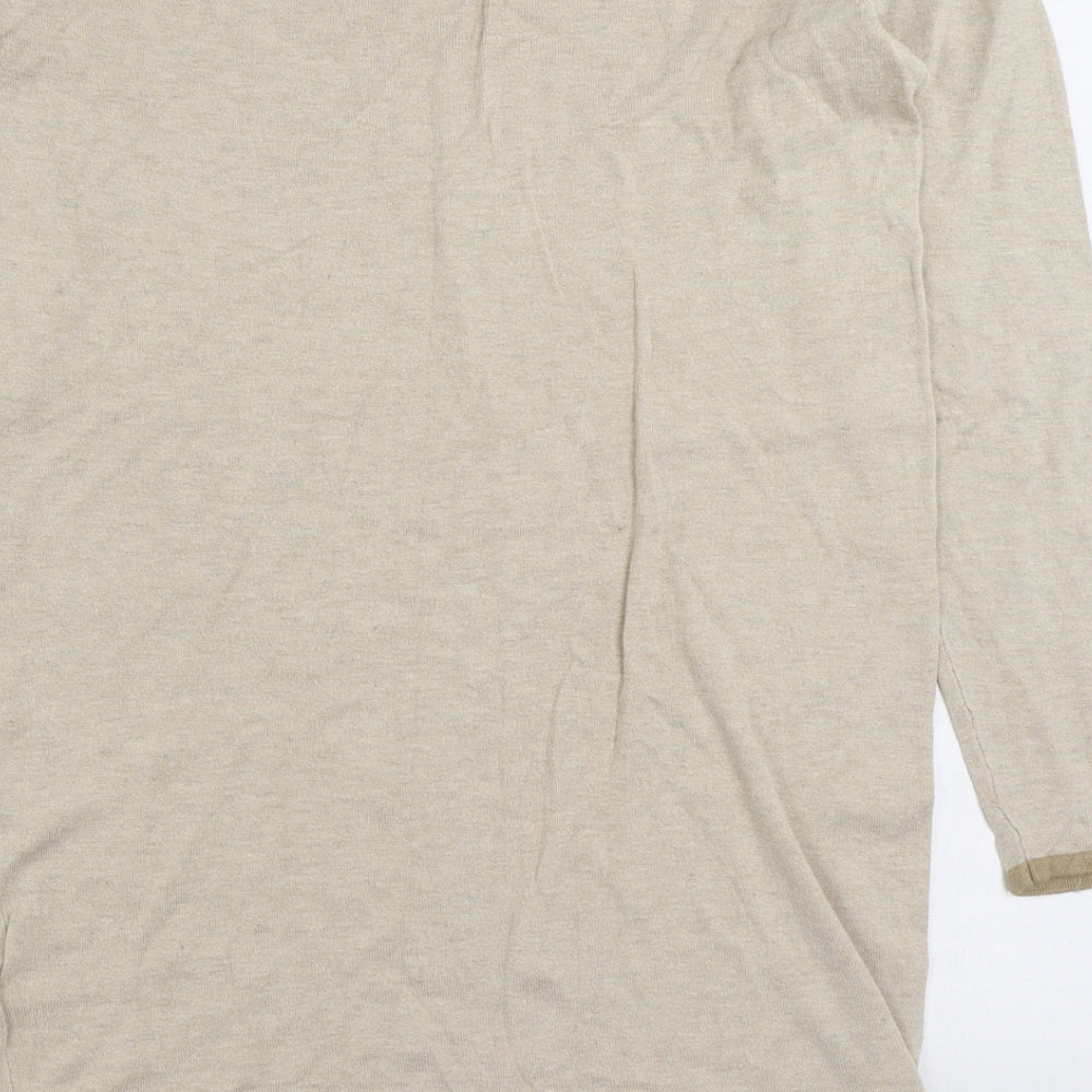 Womens UK Size S ESMARA Beige Pullover Jumper