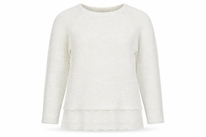 Womens UK Size 14 George White Pullover Jumper