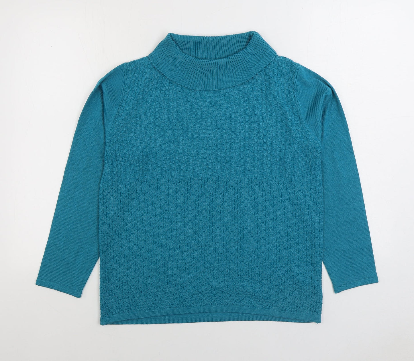 Womens UK Size M Casamia Blue Pullover Jumper