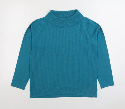Womens UK Size M Casamia Blue Pullover Jumper