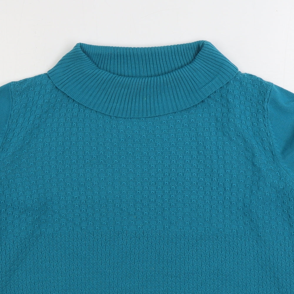 Womens UK Size M Casamia Blue Pullover Jumper