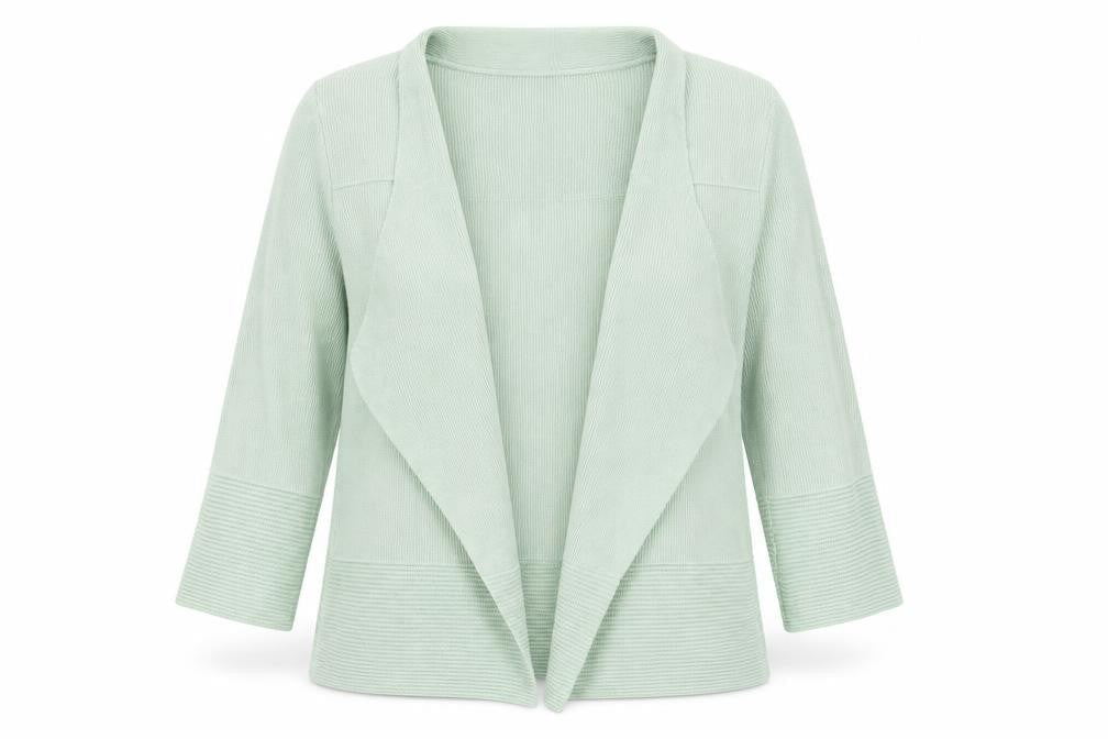 Womens UK Size 8 Marks and Spencer Green Cardigan Jumper