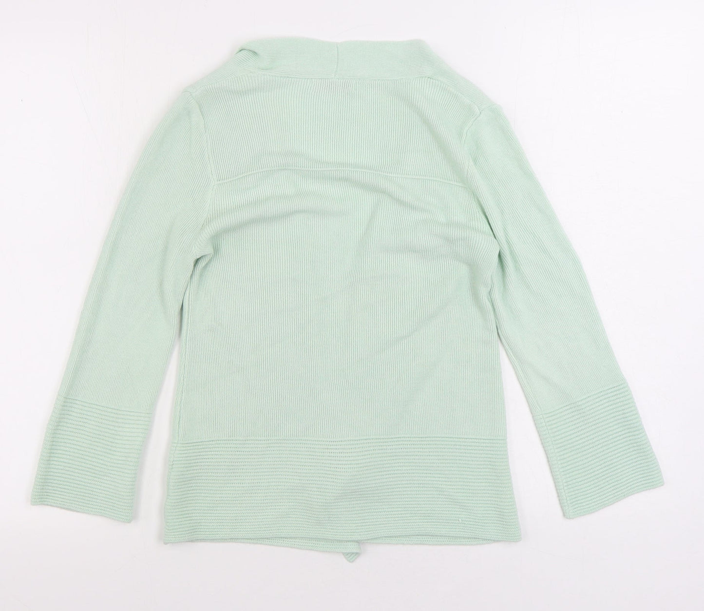 Womens UK Size 8 Marks and Spencer Green Cardigan Jumper