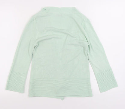 Womens UK Size 8 Marks and Spencer Green Cardigan Jumper