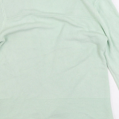 Womens UK Size 8 Marks and Spencer Green Cardigan Jumper