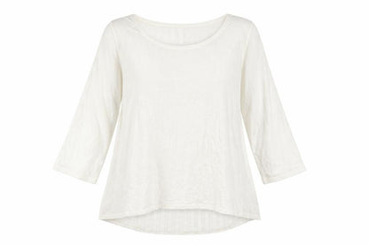 White House Black Market Womens White Polyester Basic Polo Size S Round Neck
