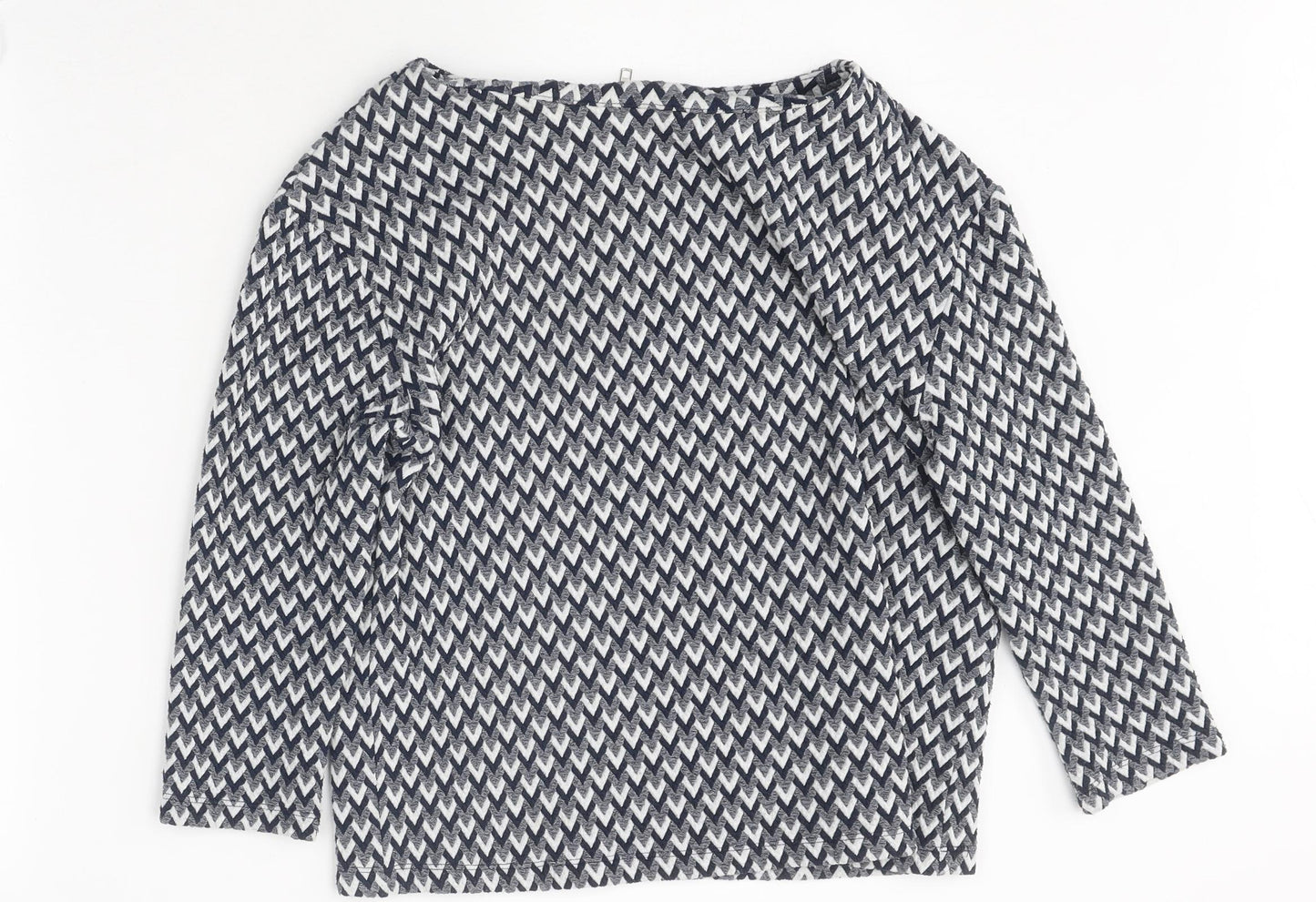 Womens UK Size 8 River Island Multicoloured Basic Blouse