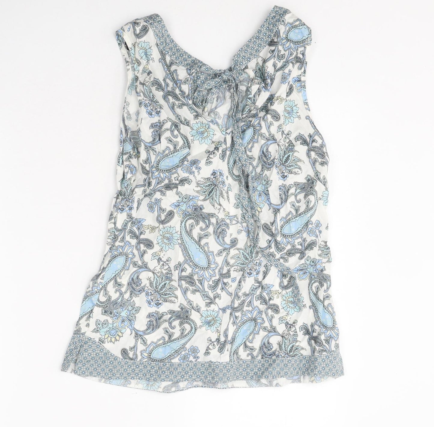 Womens UK Size 10 Dorothy Perkins Multicoloured Basic Tank