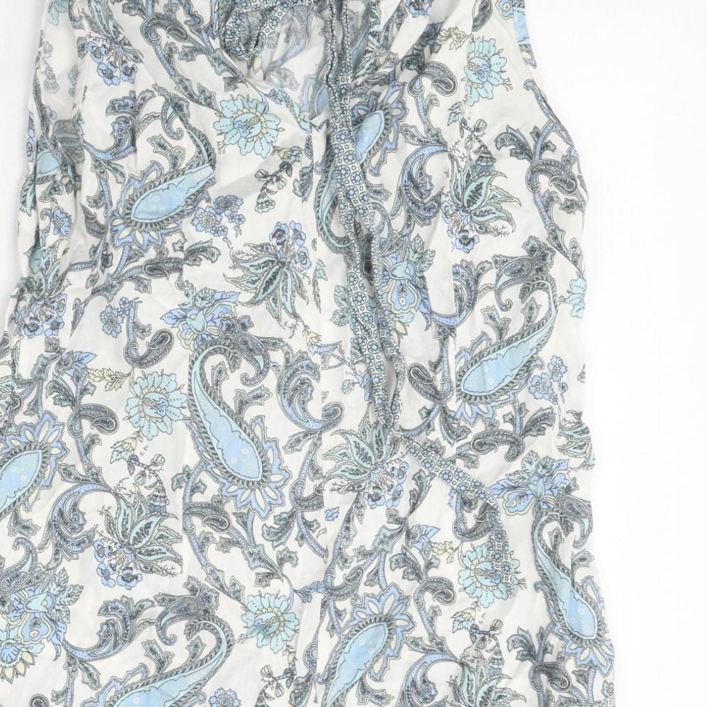 Womens UK Size 10 Dorothy Perkins Multicoloured Basic Tank
