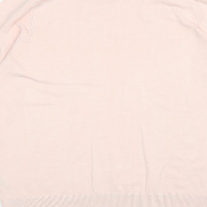 Womens UK Size 14 Preworn Pink Pullover Jumper