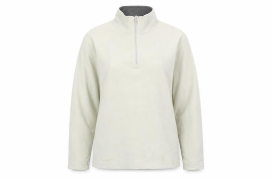 Womens UK Size 14 Hi Gear Ivory Henley Jumper