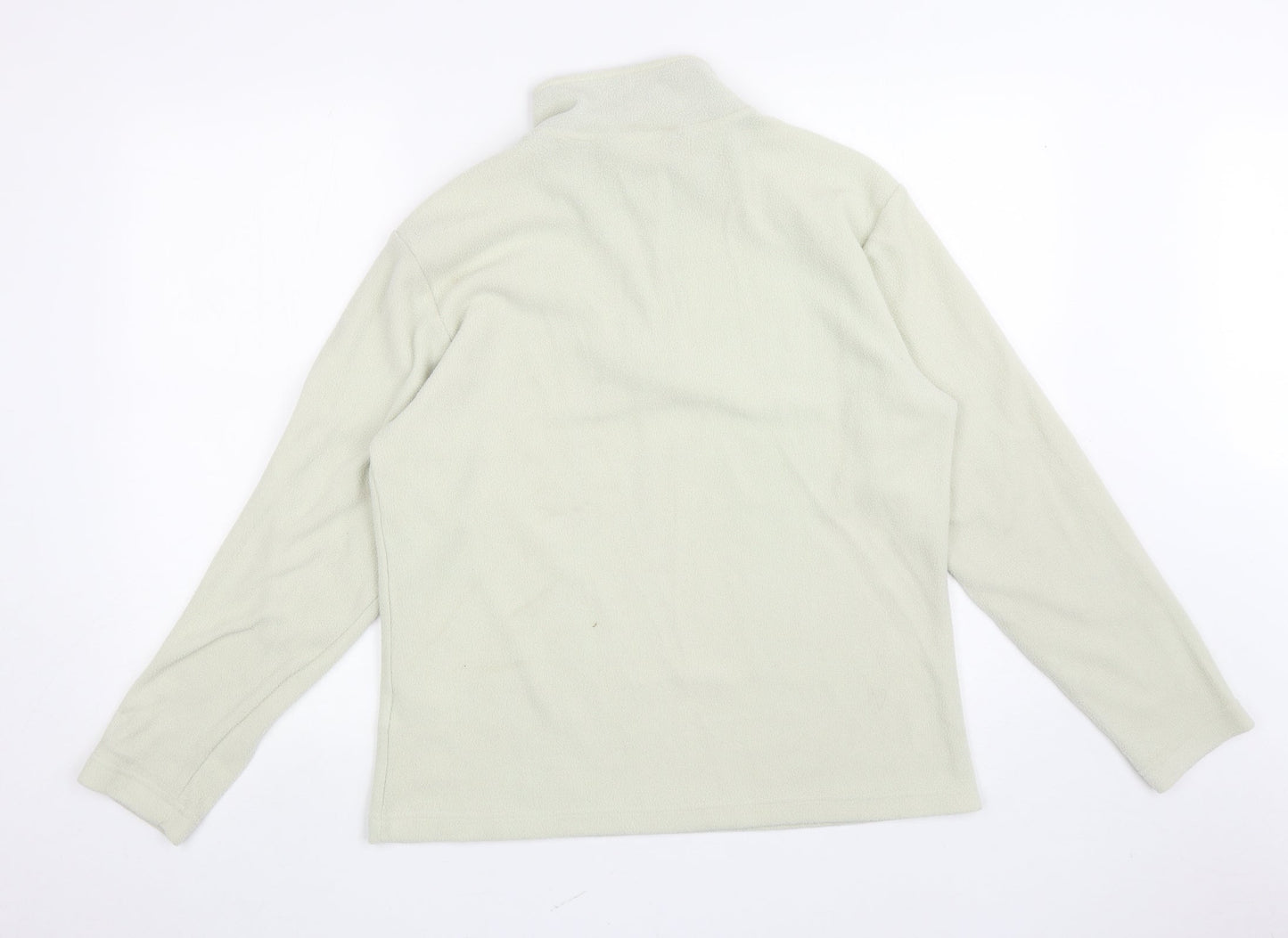 Womens UK Size 14 Hi Gear Ivory Henley Jumper