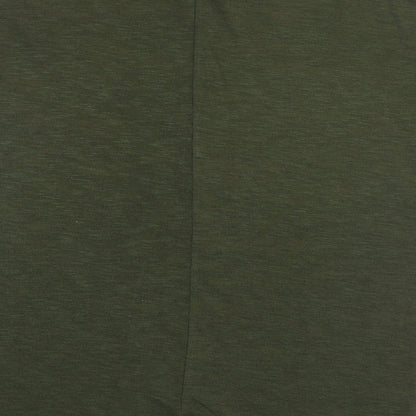 Womens UK Size M New Look Green Basic T-Shirt