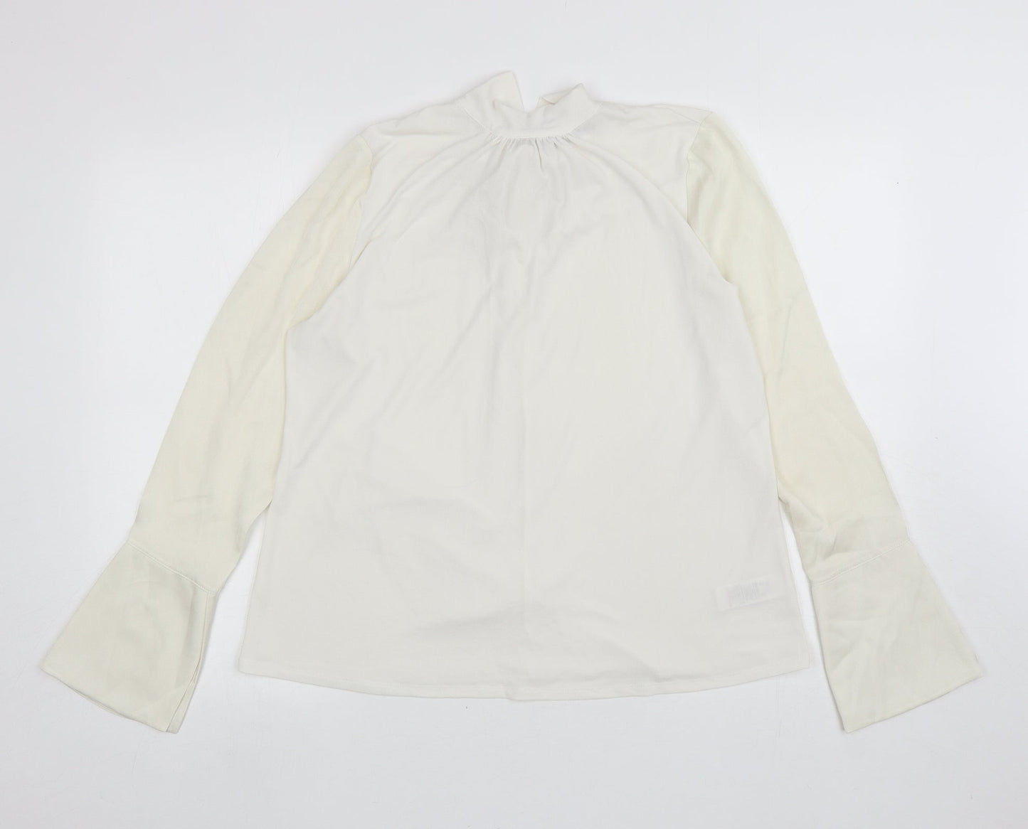 Womens UK Size 16 NEXT Ivory Basic Blouse