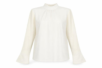 Womens UK Size 16 NEXT Ivory Basic Blouse