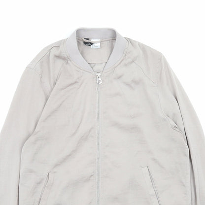 H&M Womens Beige Jacket Size 6 Zip