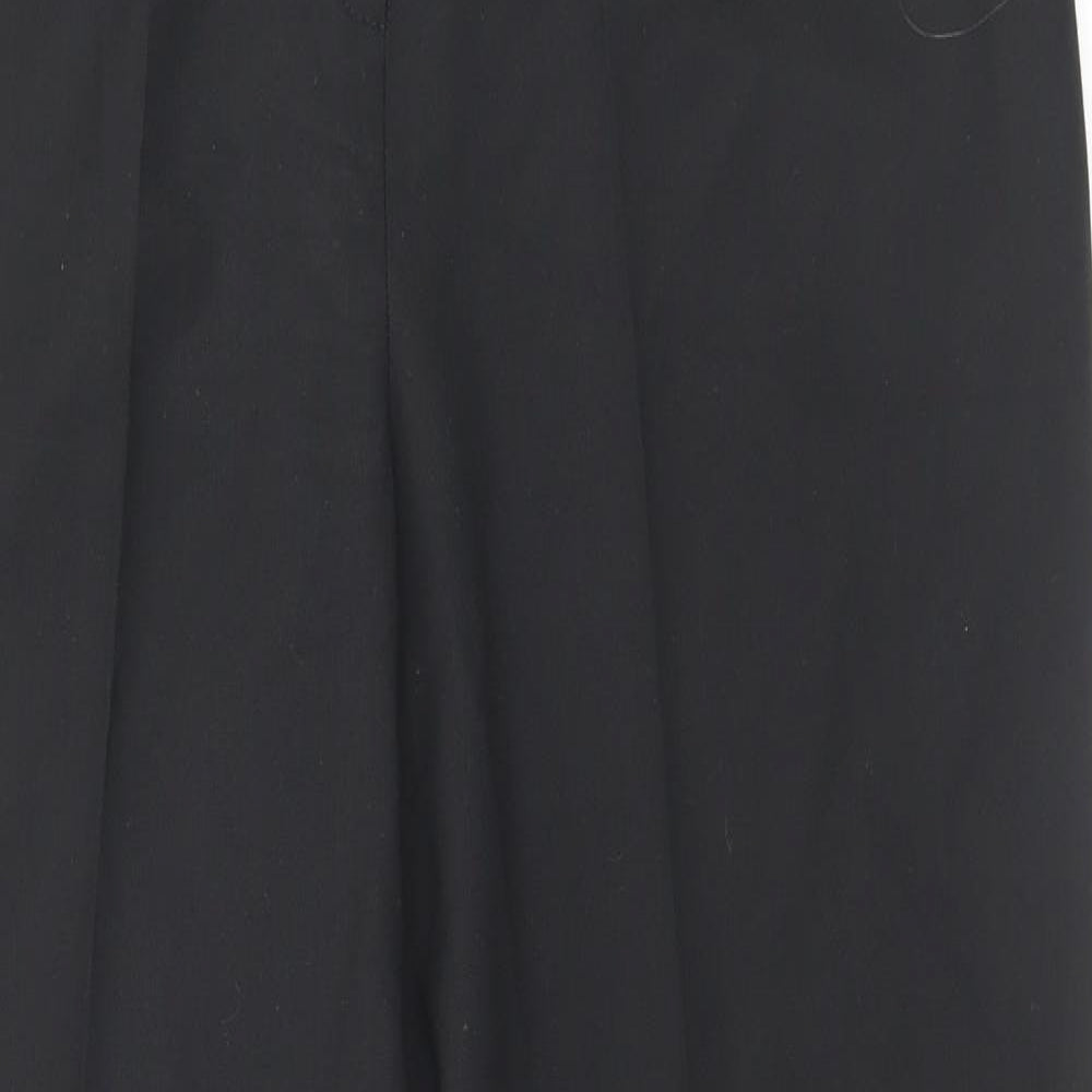 Womens UK Size 16 Country Collection Regular Fit  Black Trousers
