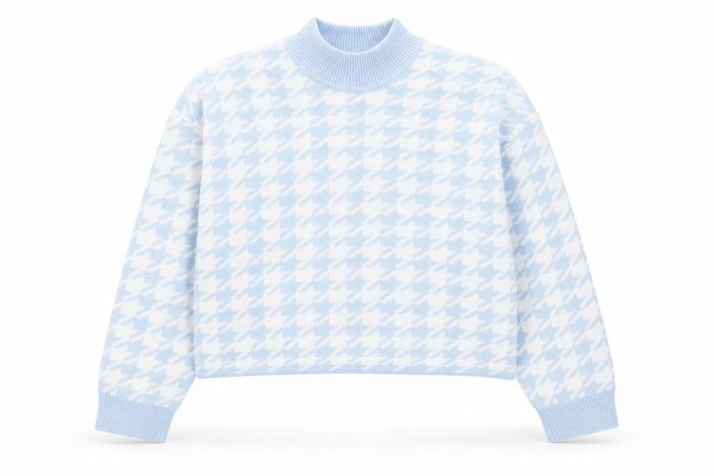 Womens UK Size M H&M Blue Pullover Jumper