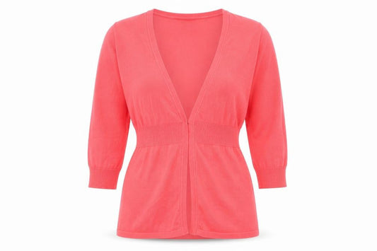 Womens UK Size 10 Monsoon Pink Cardigan Jumper