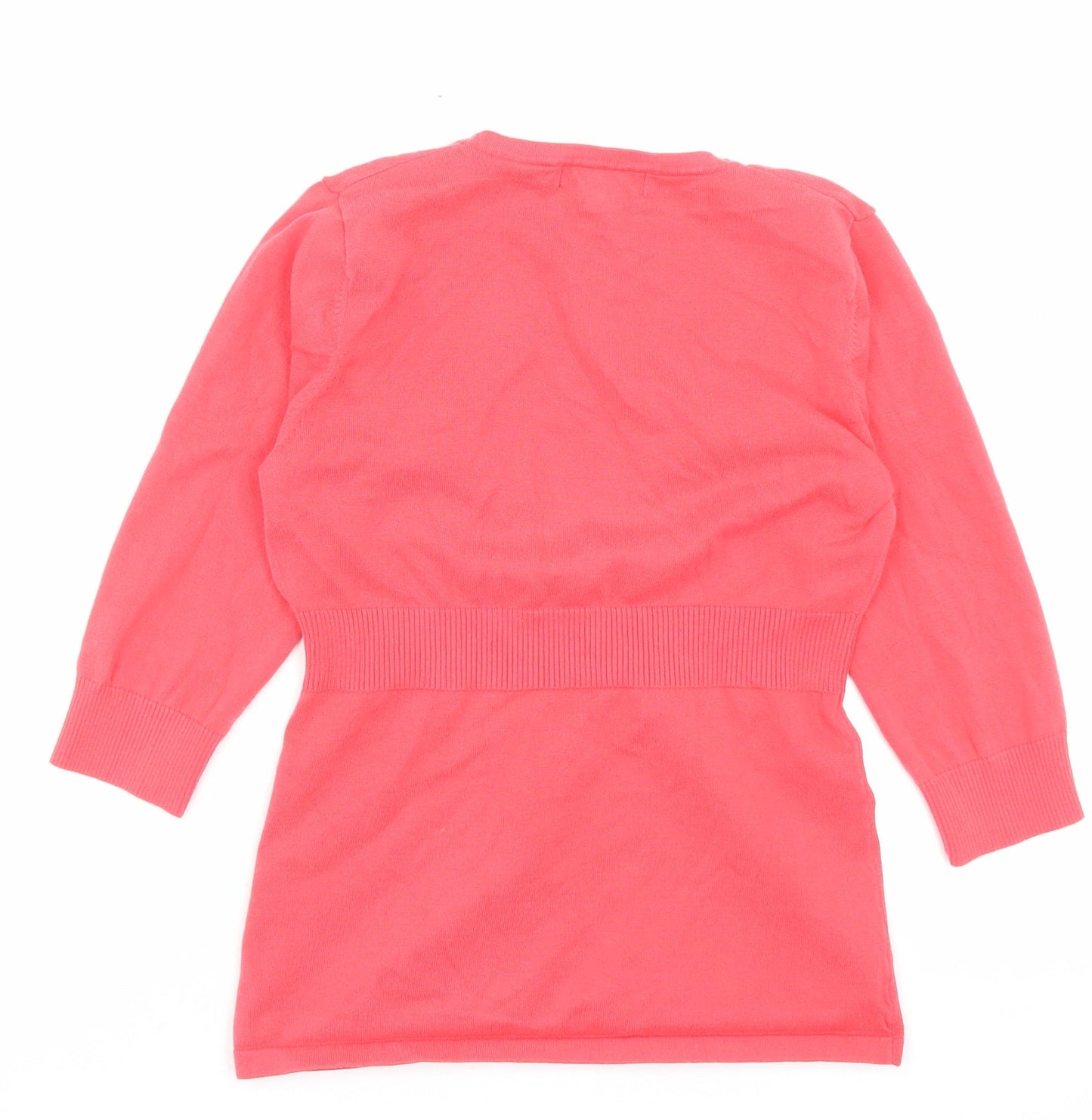 Womens UK Size 10 Monsoon Pink Cardigan Jumper
