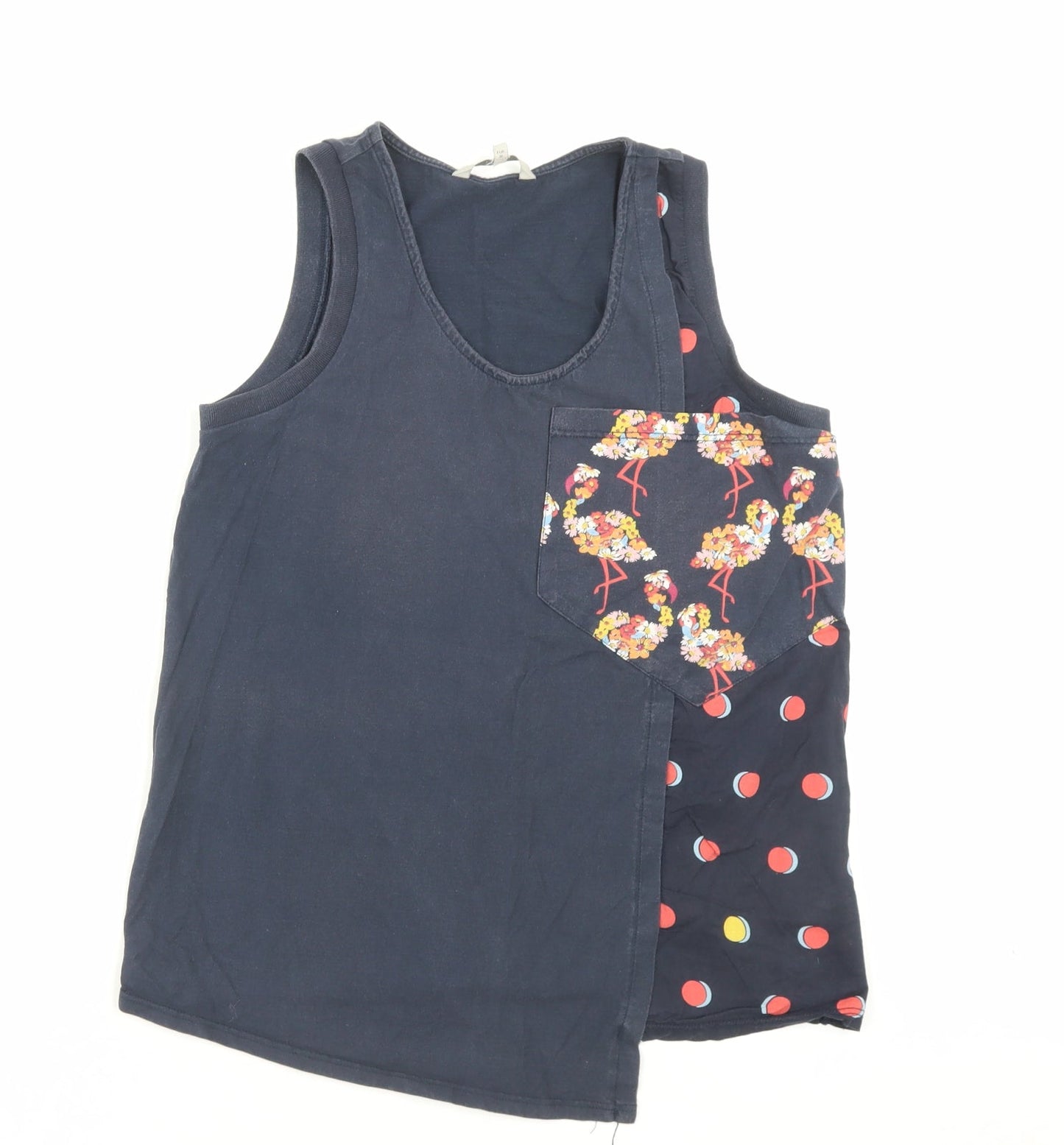 Womens UK Size 8 NEXT Blue Basic Tank