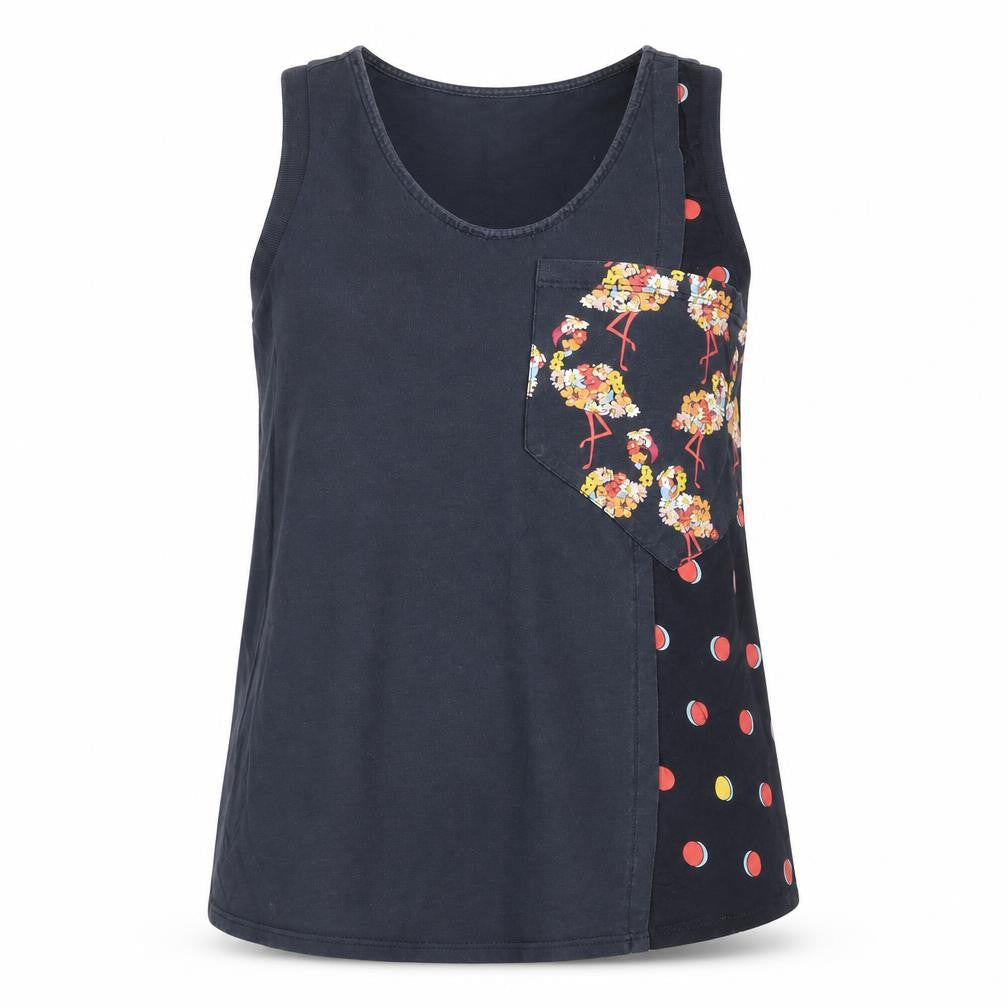 Womens UK Size 8 NEXT Blue Basic Tank