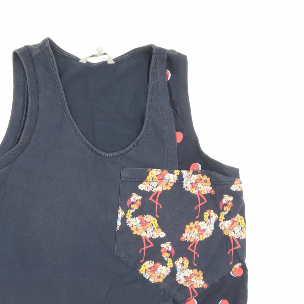Womens UK Size 8 NEXT Blue Basic Tank