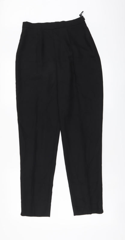Womens UK Size 10 Per Una Regular Fit  Black Trousers