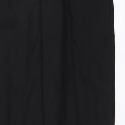 Womens UK Size 10 Per Una Regular Fit  Black Trousers