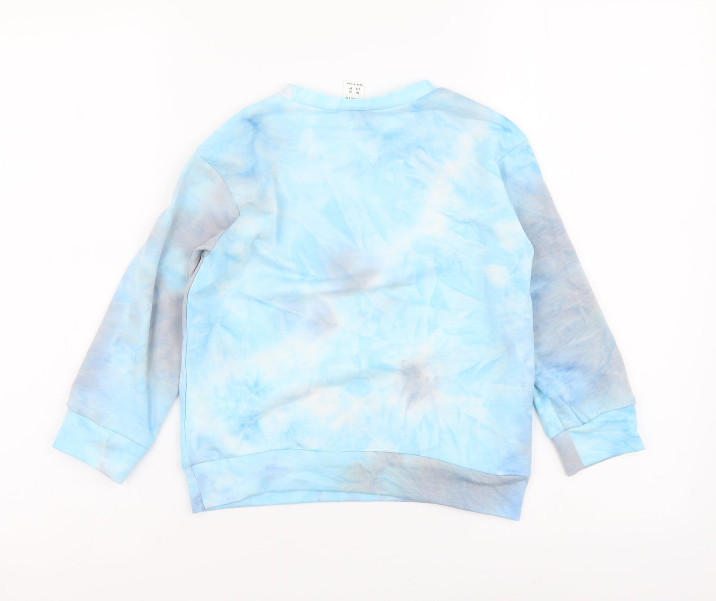 SheIn Girls Blue Polyester Pullover Sweatshirt Size 5 Years Pullover