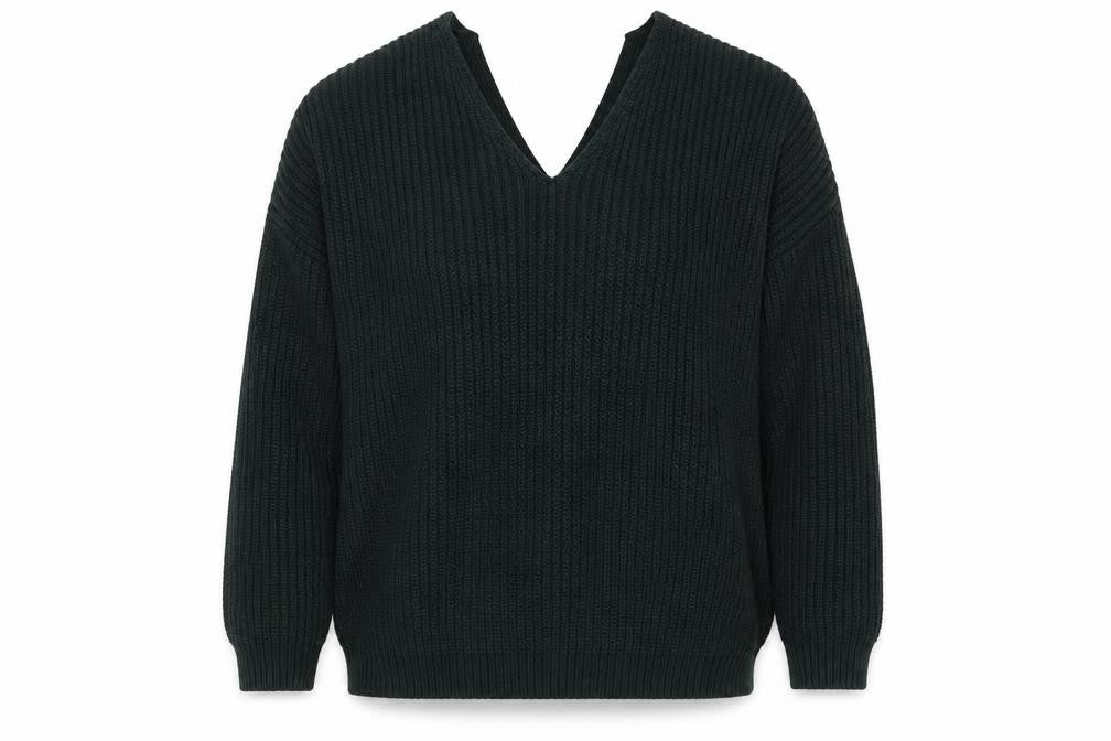 Womens UK Size M New Look Green Pullover Jumper