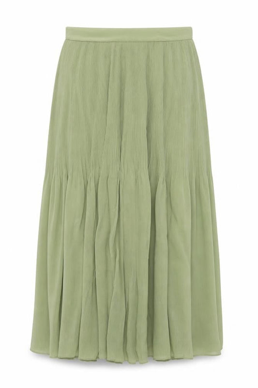 Womens UK Size 20 Marks and Spencer Pleated Jersey Skirt