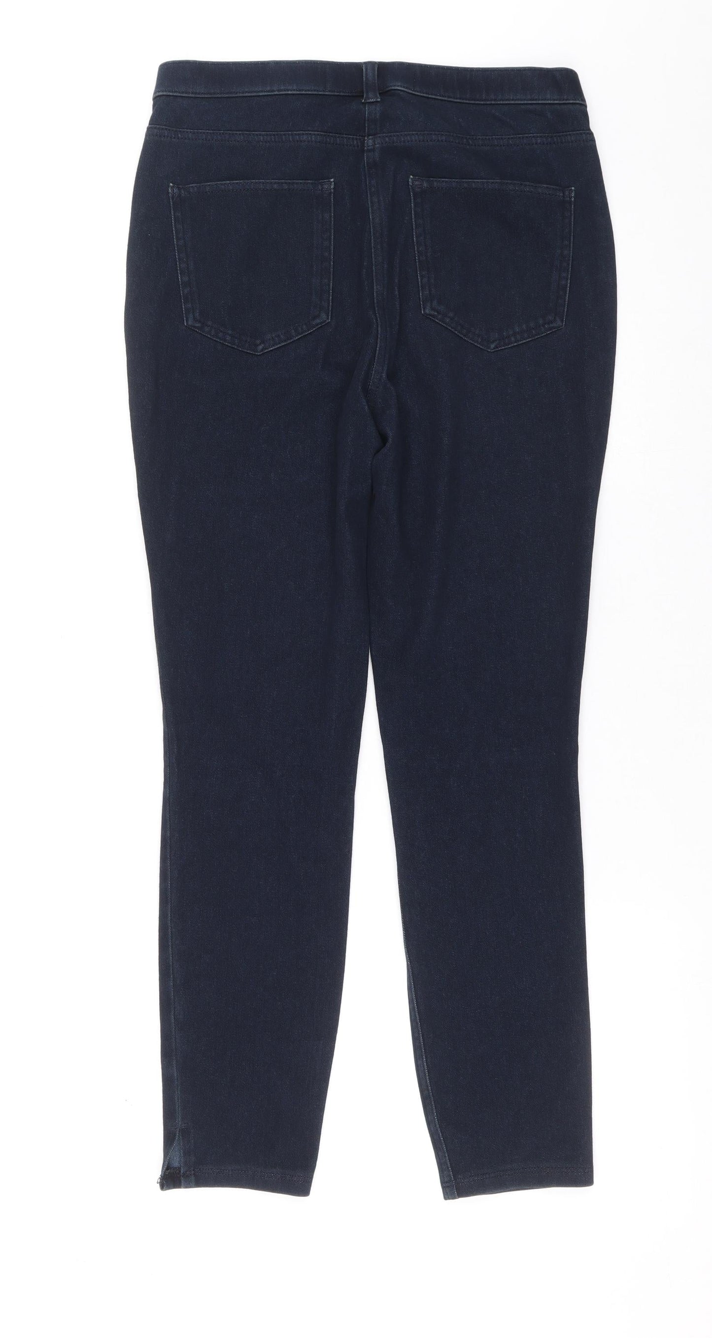 NEXT Womens Blue Coir Skinny Jeans Size 10 L25 in Slim Tie