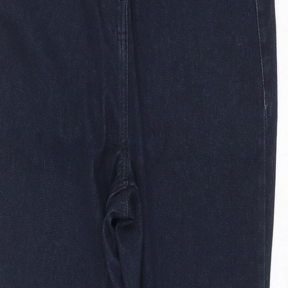 NEXT Womens Blue Coir Skinny Jeans Size 10 L25 in Slim Tie