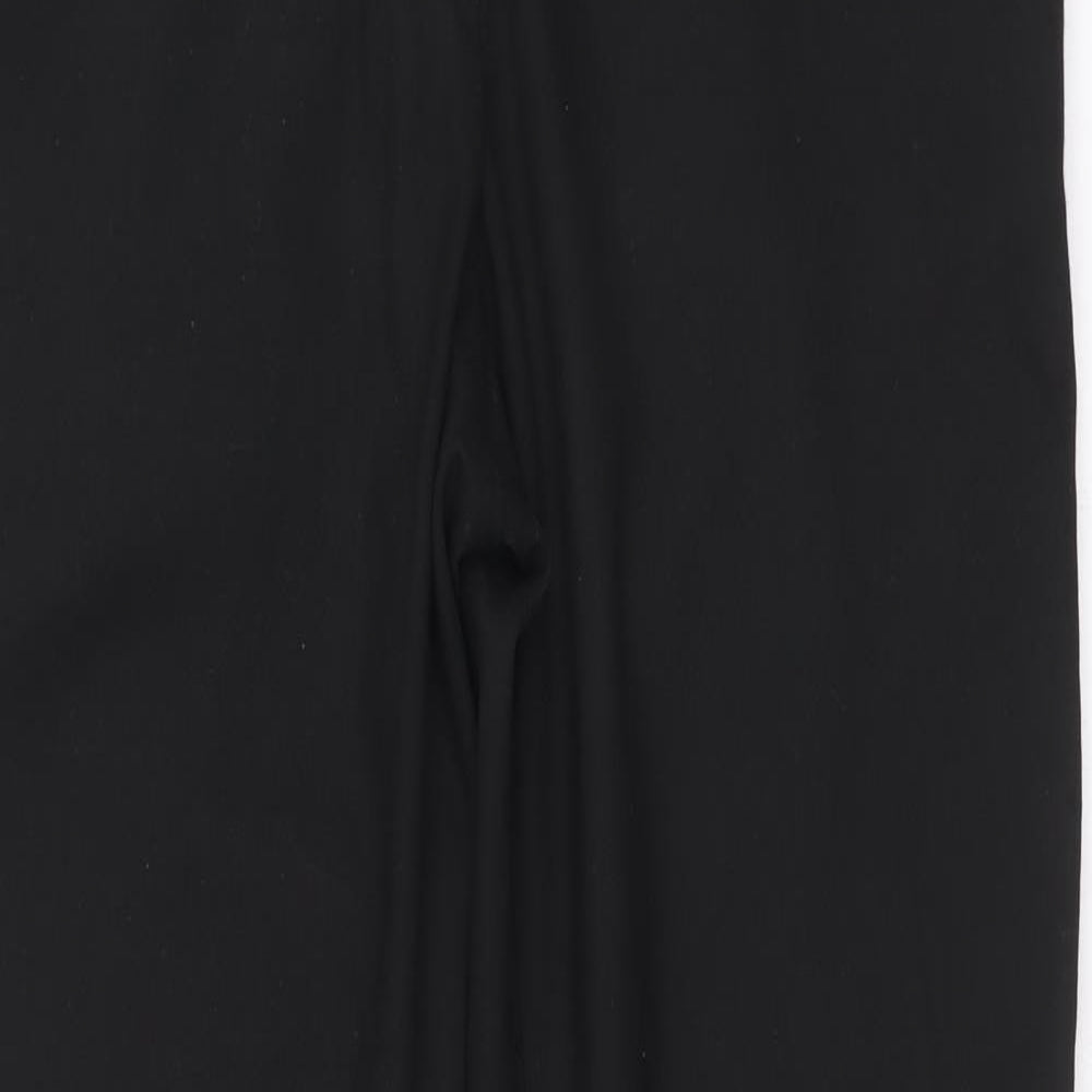 Womens UK Size 36 H&M Regular Fit Carrot Black Trousers