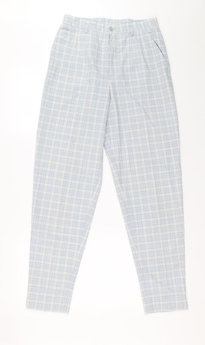 Womens UK Size 12 Preworn Extra-Slim Fit  Blue Trousers
