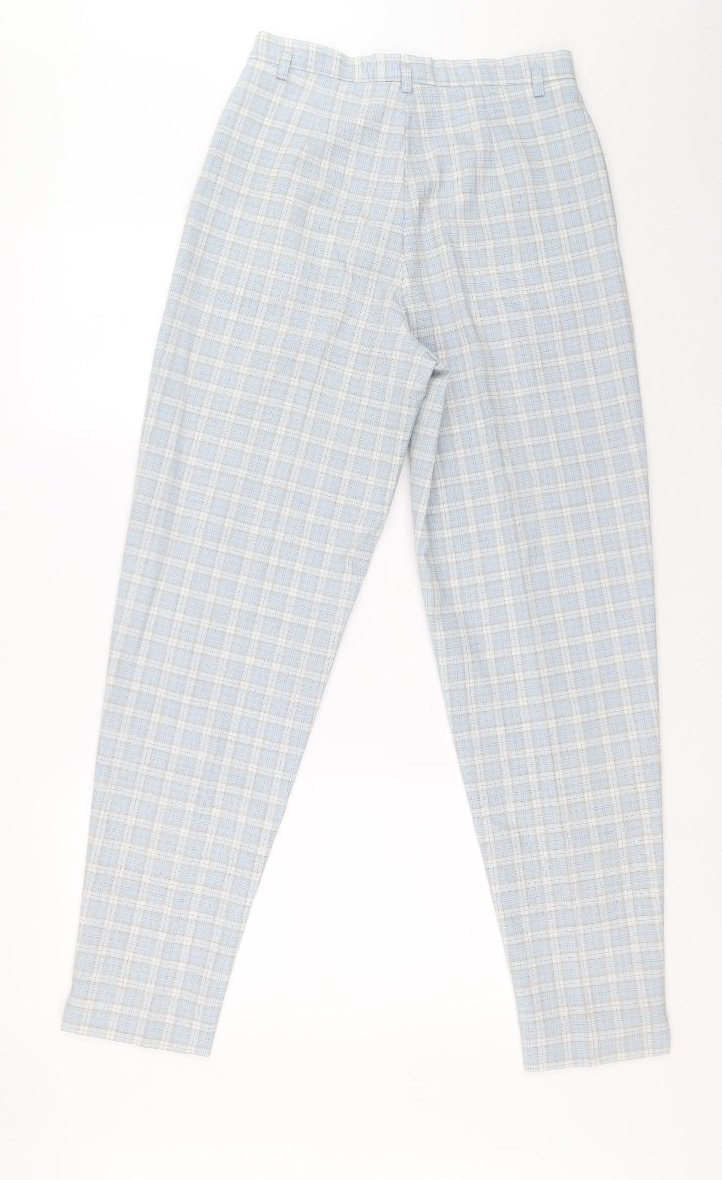 Womens UK Size 12 Preworn Extra-Slim Fit  Blue Trousers