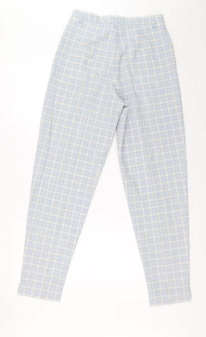 Womens UK Size 12 Preworn Extra-Slim Fit  Blue Trousers
